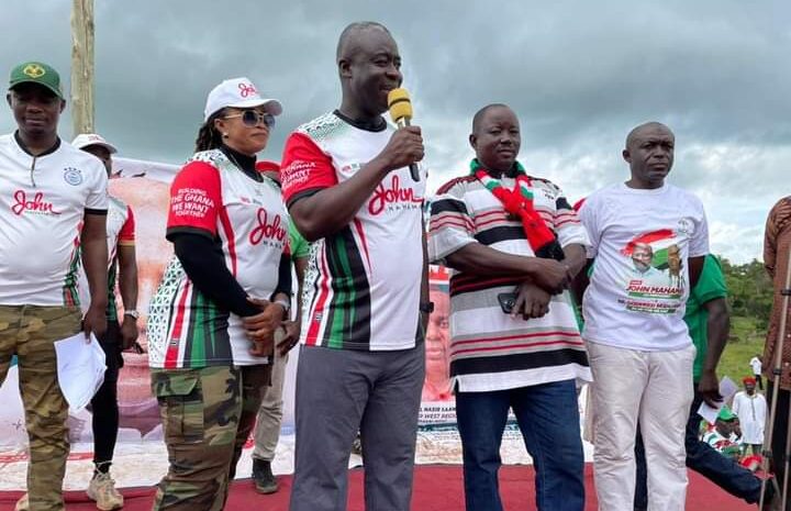  Massive Turnout in Bulenga as NDC Launches Wa East Constituency Campaign