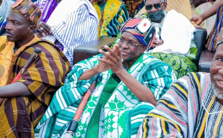 Speaker Bagbin Honored with the Title of Dakagili Naa by Wa Traditional Council