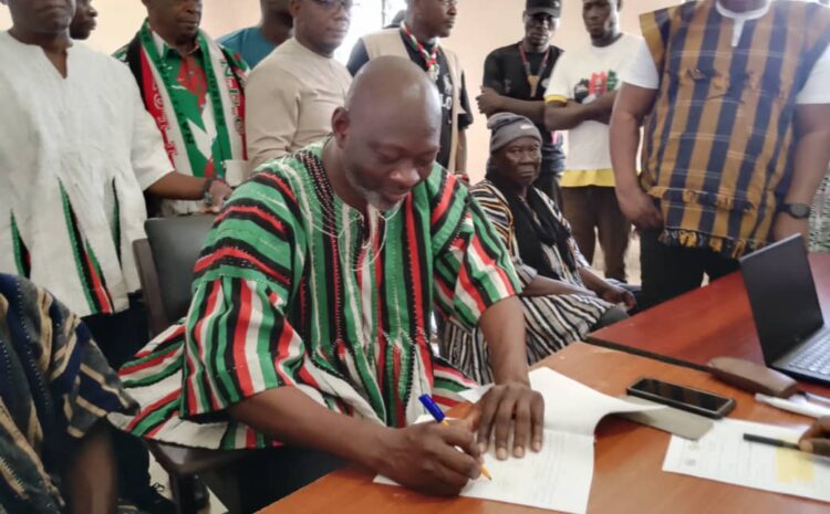  Dr. Sebastian Sandaare Files Nomination Forms for Re-election, Calls for Unity