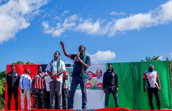 NDC Launches 2024 Campaign in Nadowli/Kaleo Constituency, Promises Regulated Mining and Infrastructure Development